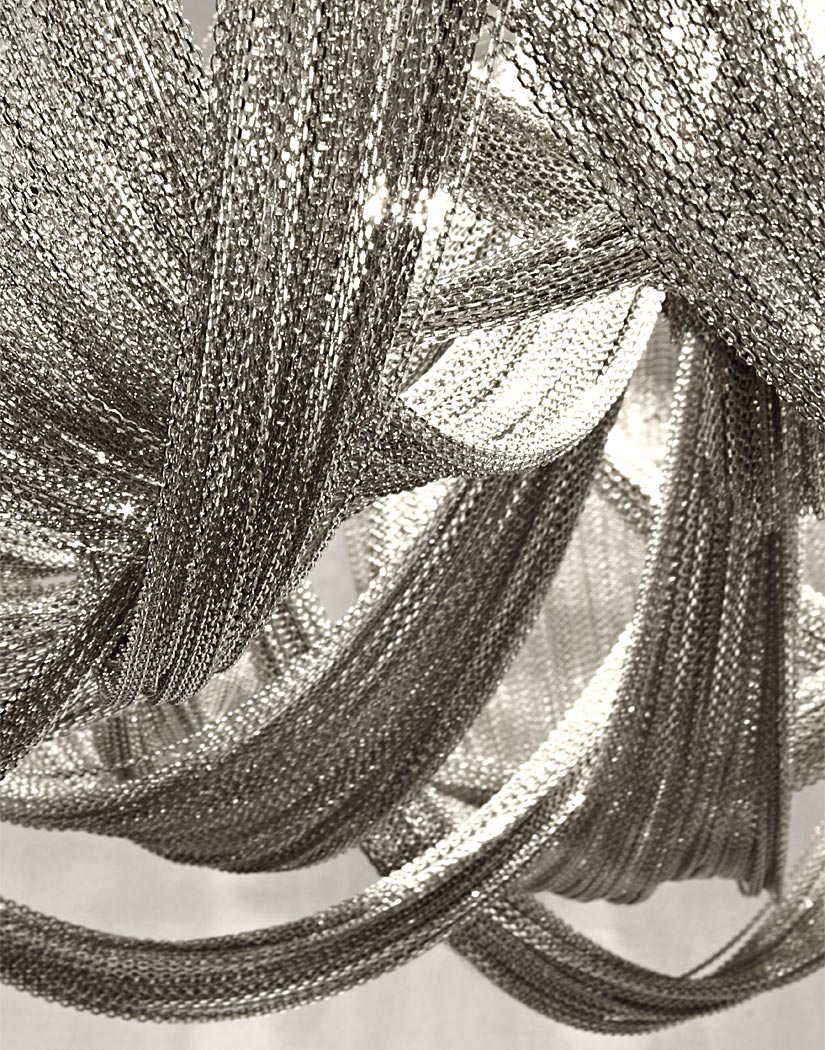 "Soscik" 120 cm modern Empire-style chandelier from Terzani in gold, bronze or nickel