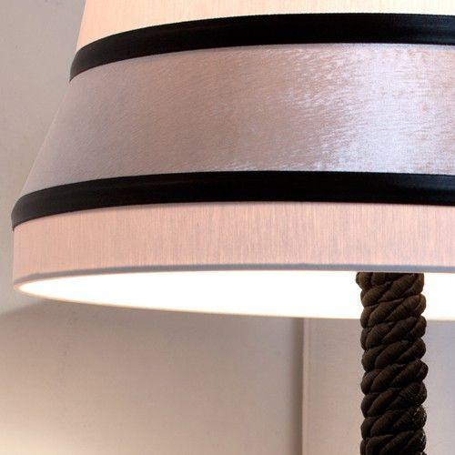 High-end Audrey Hepburn-inspired table lamp with velvet trim