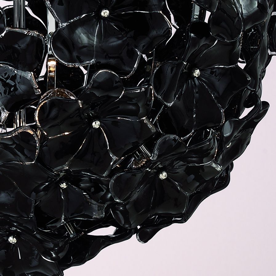 70 cm 70s-style flower globe light in the Cenedese style