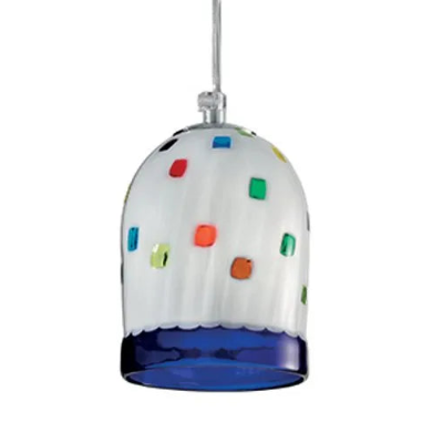 Modern hand-blown Murano glass ceiling pendant in 9 different designs