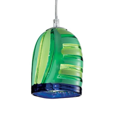 Modern hand-blown Murano glass ceiling pendant in 9 different designs