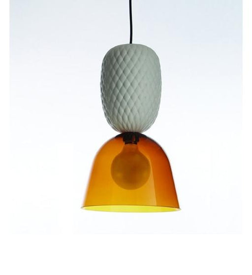 Modern ceramic pineapple ceiling pendant light