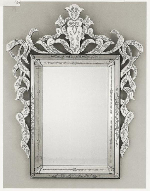 Magnificent hand-crafted 18th century-style bevelled Venetian mirror