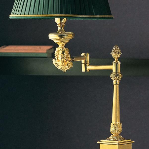 Classic marble table lamp with 'lost wax' angel and numerous colour and finish options