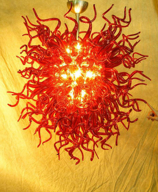 Murano glass art chandelier with many custom options