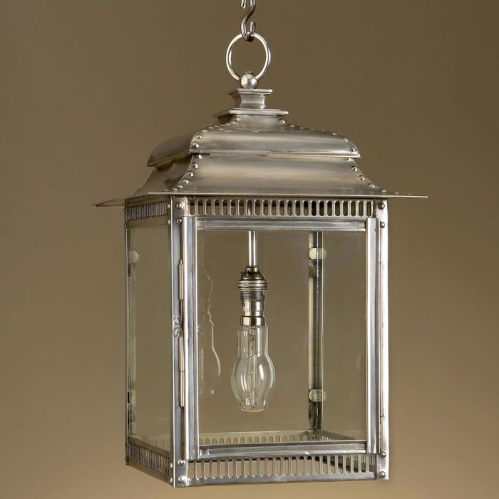 Classic home and garden lantern with bespoke finishes
