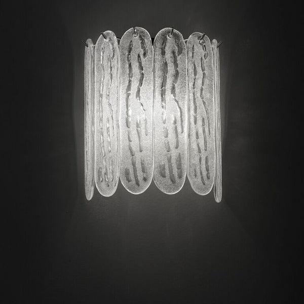 Mid-century style graniglia glass wall light in bespoke sizes