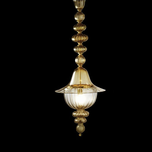 The 120 cm  Doge Murano glass ceiling lantern from Venini